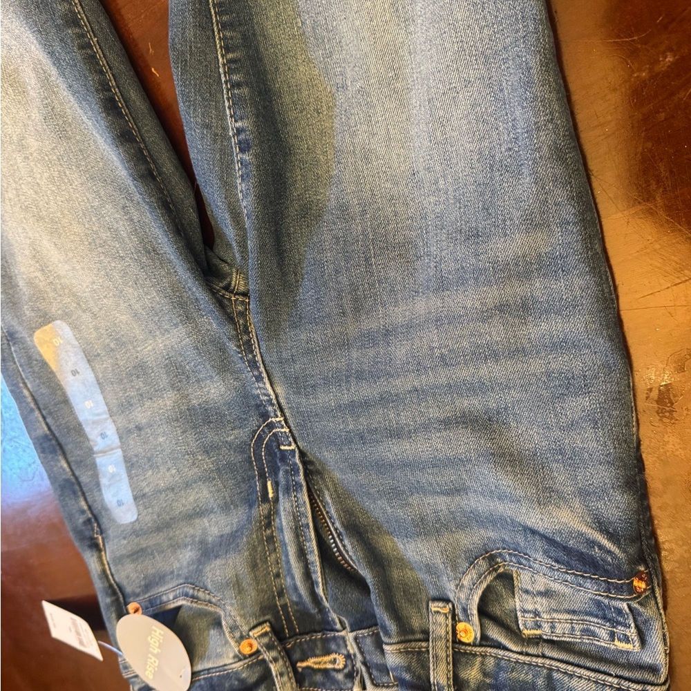 Gap Kids High Rise Stretch Flare Leg Jeans Size 10